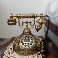 تلفن برنجی|کلکسیون اشیاء عتیقه|تهران, خانی‌آباد|دیوار