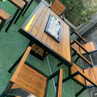 میز آتش دان صندل باغی آتشدان آتشکده گازی کد 889|کافیشاپ و رستوران|چهارباغ, |دیوار