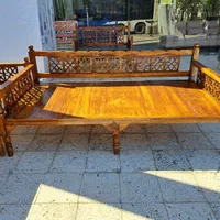 ت خ ت سنتی( تمام چوب روس )|مبلمان خانگی و میز عسلی|بوشهر, |دیوار