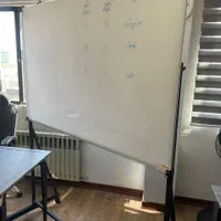 تخته وایتبرد وایت برد گلس برد گلسبرد با پایه دار|لوازم التحریر|تهران, صاحب الزمان|دیوار