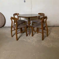 میزوصندلی نهارخوری مدل لویی۴نفره|میز و صندلی غذاخوری|تهران, یافت آباد جنوبی|دیوار