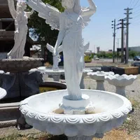 آبنما مجسمه دار بتن گلاس شیک باغی حیاطی ویلا|مصالح و تجهیزات ساختمان|کاشان, |دیوار