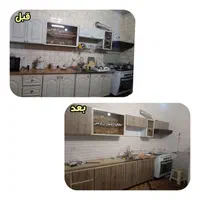 ورچسب برچسب کابینت فلز رنگ کابینت فلز|خدمات پیشه و مهارت|قم, گلزار|دیوار