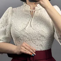 شومیز گیپور رز|لباس|یزد, |دیوار