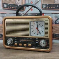 هدیه لاکچری رادیو اسپیکر بلوتوثی 3 باند رادیویی