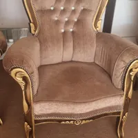مبلمان ۹ نفره سالم و تمیز|مبلمان خانگی و میز عسلی|خمینی‌شهر, |دیوار