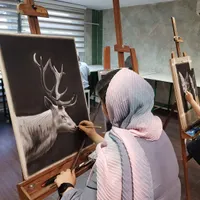آموزش نقاشی و سیاه قلم با اعطای مدرک معتبر|خدمات آموزشی|تهران, مرزداران|دیوار
