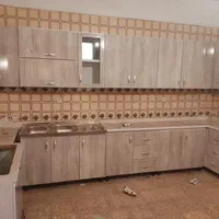 کابینت آماده فلزی درب چوبی لایت|مصالح و تجهیزات ساختمان|کرمان, |دیوار