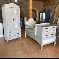 سرویس خواب نوزاد نوجوان،سیسمونی|تخت و سرویس خواب|گلستان (تهران), |دیوار