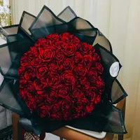 انواع دسته گل رز روبانی آماده و سفارشی