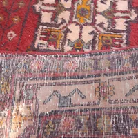 جفت کناره دستباف طرح قرجه اندازه هر کدام 1در3.80|فرش|خوی, |دیوار