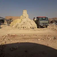 حمل نخاله خاک مصالح شن اجرماسه گچ سیمان خاورنیسان|خدمات حمل و نقل|قم, سراجه|دیوار