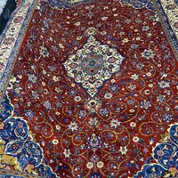 یک تخته قالی ۱۰ متری ساروق ریز بافت استاد بافت