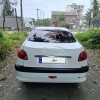 پژو206 صندوقدار v8 تیپ ۵، مدل ۱۳۸۷ دوگانه کارخانه|خودرو سواری و وانت|اردبیل, |دیوار