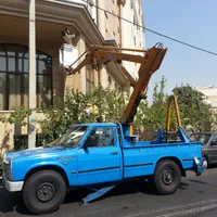 اجاره وانت بالابر نیسان لجور نفربر جرثقیل سبددار