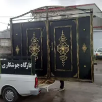 درب دروازه حیاط. باغی سنگین و نیمه سنگین|مصالح و تجهیزات ساختمان|رشت, فرزانه|دیوار