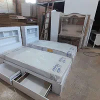 تخت خواب یک نفره کتابخانه دار|تخت و سرویس خواب|اردبیل, |دیوار