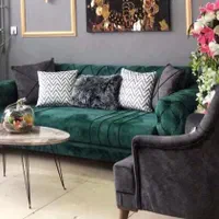 مبل راحتی لوگانو لمسه دوزی|مبلمان خانگی و میز عسلی|دزفول, |دیوار