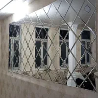 آینه دکوراتیو طرح لوزی|آینه|قم, باجک دو|دیوار