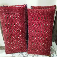 چهار عدد پشتی دستباف ترکمن