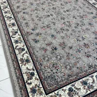فرش ۷۰۰ شانه گیلدا نقره ای طوسی|فرش|کرج, اصفهانی‌ها|دیوار
