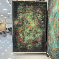 فرش چنچنه طرح مقام ۱۲۰۰شانه سبز درباری|فرش|شیراز, رکن‌آباد|دیوار