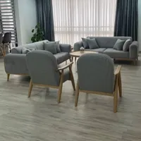 مبل مینی‌مال جدید، دسته چوبی، شیک|مبلمان خانگی و میز عسلی|قم, باسکول|دیوار