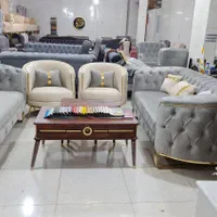 مبل مبلمان راحتی چستر صدفی اقساط ۶ ماهه بدون سود|مبلمان خانگی و میز عسلی|مشهد, شیرحصار|دیوار