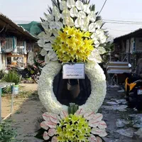 تاج گل دوطبقه افتتاحیه نمایشگاه،ترحیم،تبریک