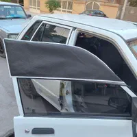 آفتابگیر پرده بغل نیمه کامل توری عینکی رولی ماشین|قطعات یدکی و لوازم جانبی|مشهد, صیاد شیرازی|دیوار