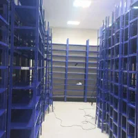 قفسه فلزی.  پیچ/ مهره  انبار آبی