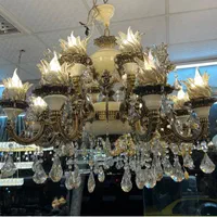 لوستر آلمینیوم ۱۰شعله آلیاژ