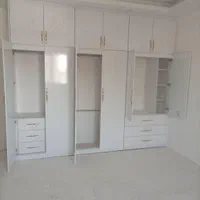 کمددیواری پاک چوب سفید صدفی سه گشو|جاکفشی، کمد، دراور|اردبیل, |دیوار