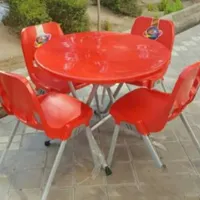 میز و صندلی پلاستیکی ناهارخوری ناصر