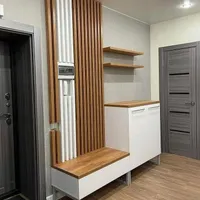 کابینت ام دی اف کمددیواری تیوی وال MDF تی وی روم