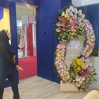 تاج گل عروسی نمایشگاه ترحیم طبیعی دسته گل|گل و گیاه طبیعی|تهران, سعادت‌آباد|دیوار