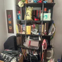 کتابخانه چوبی شیک و زیبا|کتابخانه، شلف، قفسه‌های دیواری|تهران, باغ فیض|دیوار