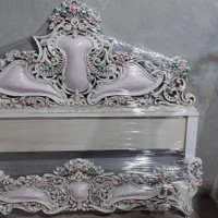 سرویس خواب تمام چوب مدل سه گل|تخت و سرویس خواب|تهران, یافت آباد جنوبی|دیوار