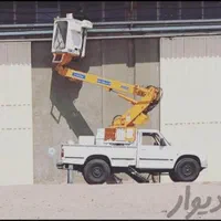 اجاره وانت بالابر لجور و جرثقیل سبددار ۱۲ متری|خدمات حمل و نقل|تهران, تهرانپارس شرقی|دیوار