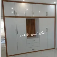 ساخت سفارشی کمد دیواری جاکفشی دراور کابینت|جاکفشی، کمد، دراور|رشت, نظری|دیوار