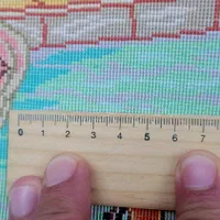 تابلو فرش دستبافت تمام ابریشم ۵ متری سلاطین ۶۵ رج|تابلو فرش|تهران, پونک|دیوار