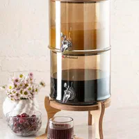 کلمن شیشه ای دوطبقه|ظروف سرو و پذیرایی|تهران, جی|دیوار