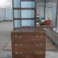 ست کمد لباس و میز آرایش و دراور ملامینه|جاکفشی، کمد، دراور|یزد, |دیوار