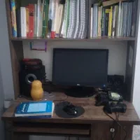 کتابخانه ومیز تحریر وکامپیوتر|کتابخانه، شلف، قفسه‌های دیواری|تهران, کوثر|دیوار