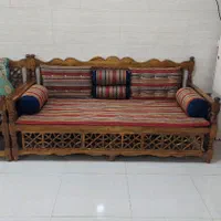 مینیمال تخت سنتی جدید|مبلمان خانگی و میز عسلی|کرج, پیشاهنگی|دیوار