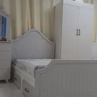 تخت و سرویس خواب نوجوان مدل ساحل ممبران|تخت و سرویس خواب|کرج, مصباح|دیوار