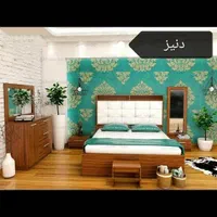 سرویس خواب مدل سارینا|تخت و سرویس خواب|قروه, |دیوار