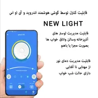 لوستر مدرن بالای کانتر با کنترل و اپ موبایل|لوستر و چراغ آویز|اردبیل, |دیوار