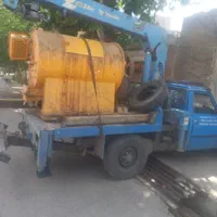 جرثقیل نیسان.جابجایی.تخلیه وبارگیری.حمل سواری