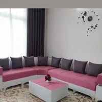 مبل ال دسته دوبل|مبلمان خانگی و میز عسلی|مشکین‌دشت, |دیوار